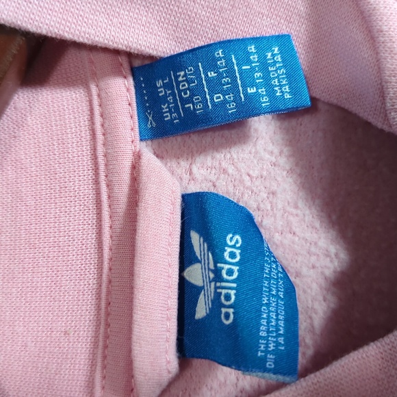 Adidas Pink Bomber Zip Up Jacket - Picture 4 of 9